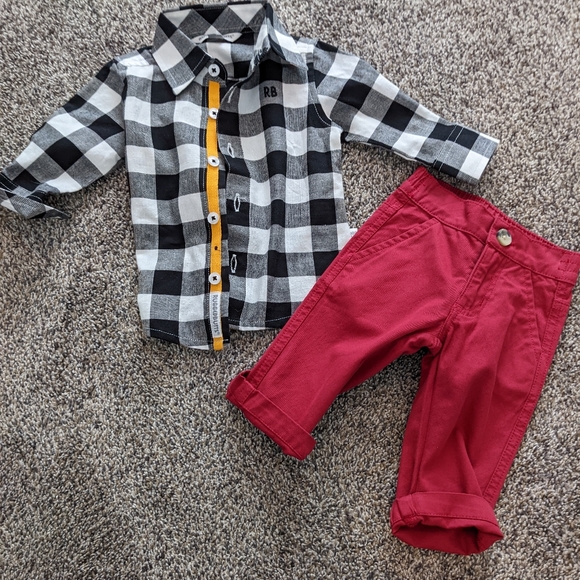 Ruffle Butts Other - Nwot ruffle butts baby boys outfit